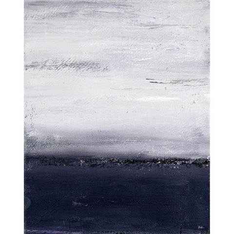 Night Has Arrived Black Modern Wood Framed Art Print with Double Matting by Pinto, Patricia