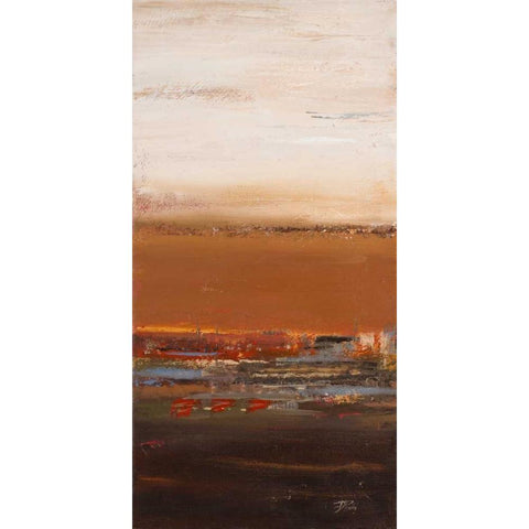 Night is Coming I Black Modern Wood Framed Art Print with Double Matting by Pinto, Patricia