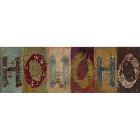HOHOHO Black Modern Wood Framed Art Print with Double Matting by Pinto, Patricia