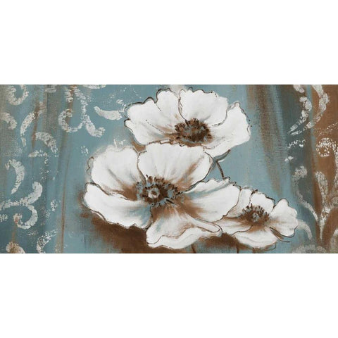 Plantation I Black Modern Wood Framed Art Print with Double Matting by Pinto, Patricia