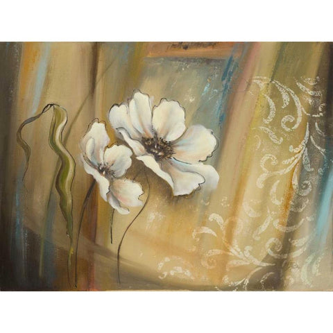 Plantation II White Modern Wood Framed Art Print by Pinto, Patricia