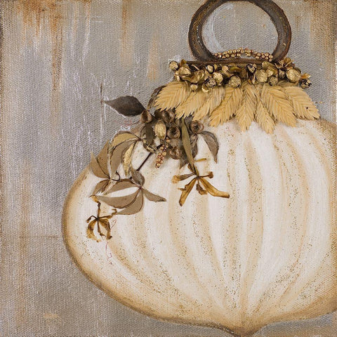 Ornament I Black Modern Wood Framed Art Print by Pinto, Patricia