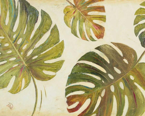 Organic II Black Ornate Wood Framed Art Print with Double Matting by Pinto, Patricia