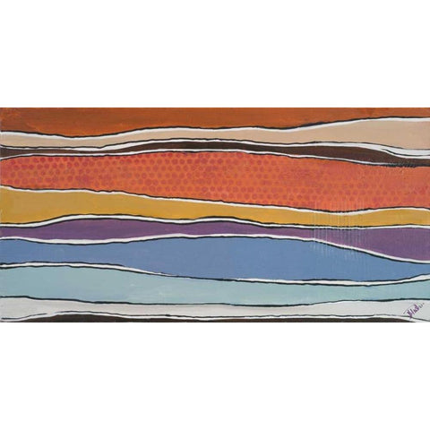 New Trends I White Modern Wood Framed Art Print by Pinto, Patricia