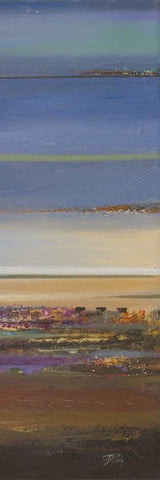 Blue Planet I Black Ornate Wood Framed Art Print with Double Matting by Pinto, Patricia