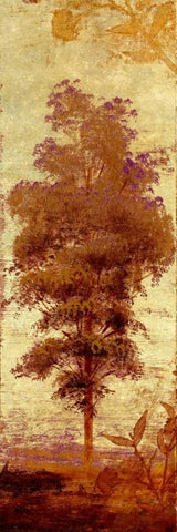 Early Autumn Chill II Black Ornate Wood Framed Art Print with Double Matting by Marcon, Michael