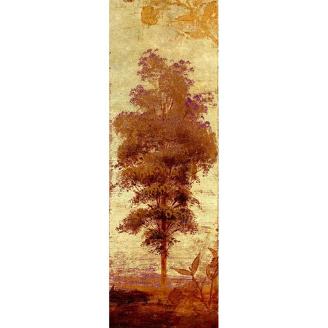 Early Autumn Chill II Black Modern Wood Framed Art Print by Marcon, Michael
