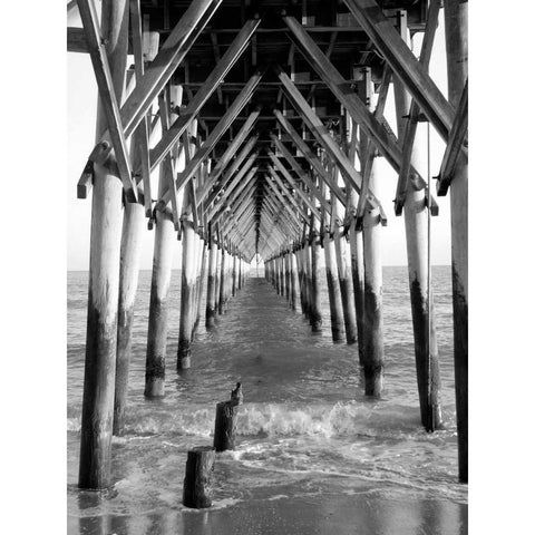 By the Dock I Gold Ornate Wood Framed Art Print with Double Matting by Rodriguez, Jairo