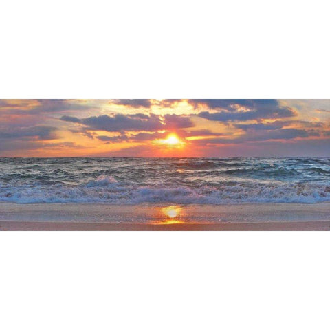 La Isla Bonita II Gold Ornate Wood Framed Art Print with Double Matting by Rodriguez, Jairo