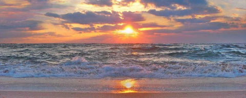 La Isla Bonita II White Modern Wood Framed Art Print with Double Matting by Rodriguez, Jairo