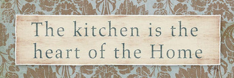 Kitchen Black Ornate Wood Framed Art Print with Double Matting by Medley, Elizabeth