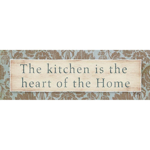 Kitchen Gold Ornate Wood Framed Art Print with Double Matting by Medley, Elizabeth