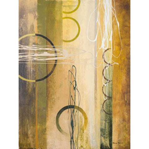 Neutral Earthbound I Black Modern Wood Framed Art Print by Marcon, Michael