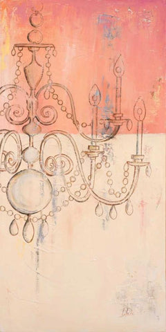 Hollywood Vintage I White Modern Wood Framed Art Print with Double Matting by Pinto, Patricia