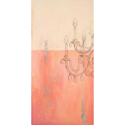 Hollywood Vintage II Gold Ornate Wood Framed Art Print with Double Matting by Pinto, Patricia