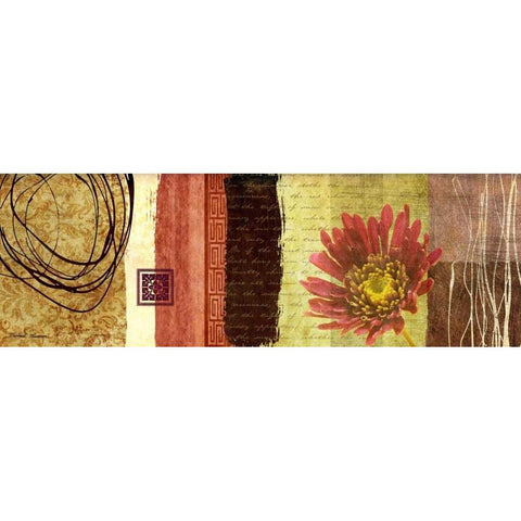 Delightful I Black Modern Wood Framed Art Print by Marcon, Michael