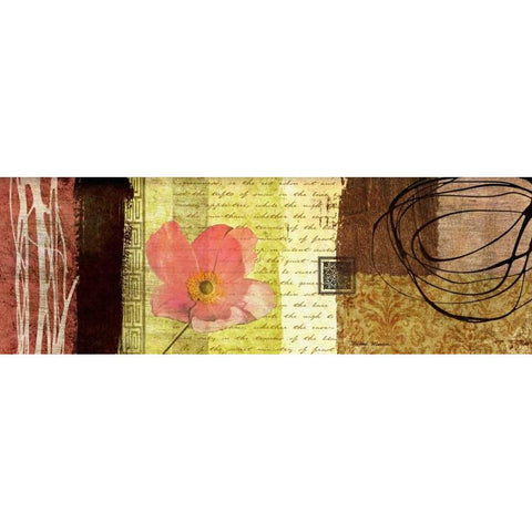 Delightful II Black Modern Wood Framed Art Print by Marcon, Michael