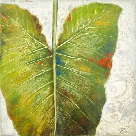 Mafafa I Black Modern Wood Framed Art Print with Double Matting by Pinto, Patricia