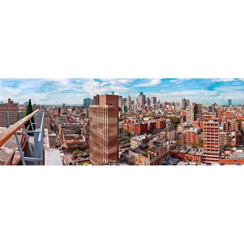 Rivington I Gold Ornate Wood Framed Art Print with Double Matting by Lake, Shelley