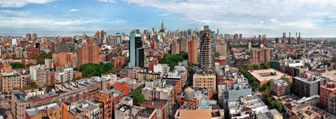 Rivington II Black Ornate Wood Framed Art Print with Double Matting by Lake, Shelley