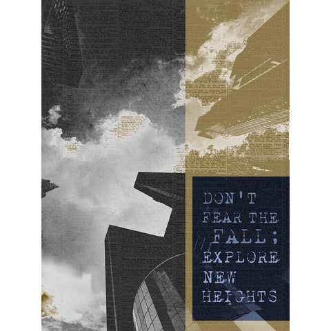 City Inspired II White Modern Wood Framed Art Print by Lake, Shelley