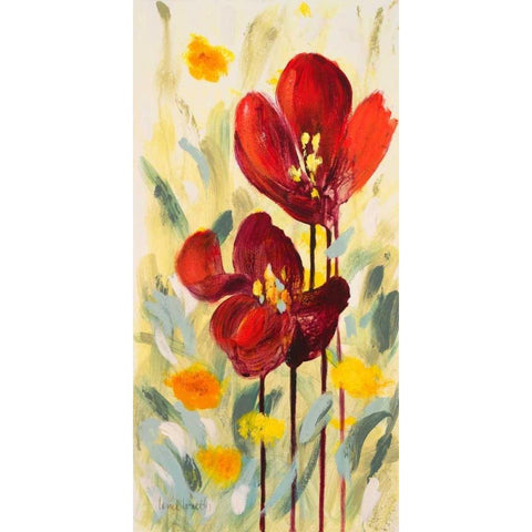 Sunny Day I White Modern Wood Framed Art Print by Loreth, Lanie