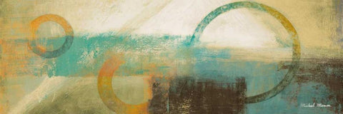 Colorful Sunrise I Black Ornate Wood Framed Art Print with Double Matting by Marcon, Michael