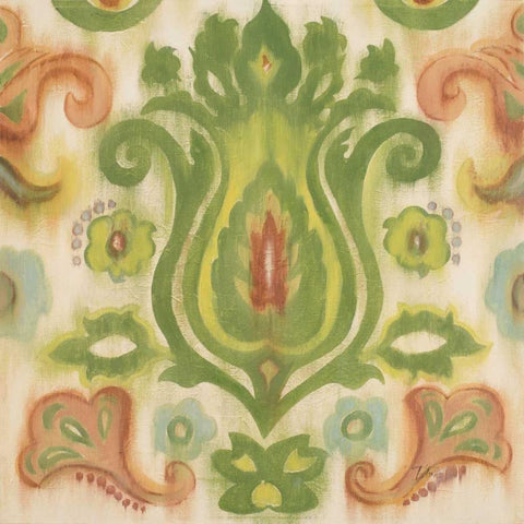 Transitions with Border II Black Modern Wood Framed Art Print with Double Matting by Pinto, Patricia