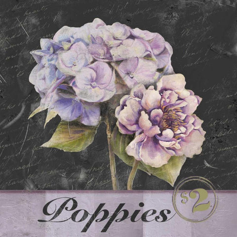 Flower Shop I Gold Ornate Wood Framed Art Print with Double Matting by Pinto, Patricia