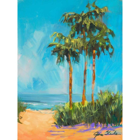 Solitude I Black Modern Wood Framed Art Print by Slivka, Jane