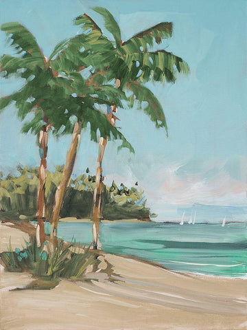 Hazy Solitude Black Ornate Wood Framed Art Print with Double Matting by Slivka, Jane