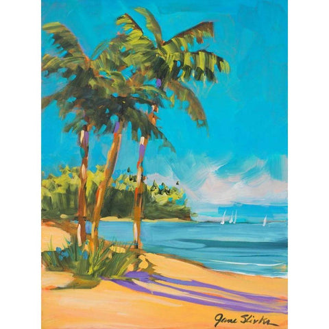 Solitude II White Modern Wood Framed Art Print by Slivka, Jane