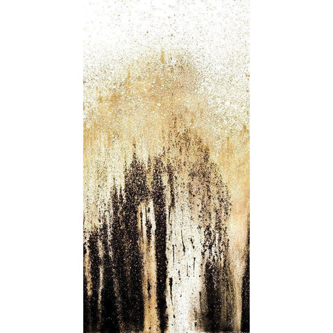 Golden Woods Black Modern Wood Framed Art Print by Gonzalez, Roberto