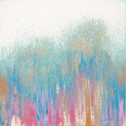 Bright Woods White Modern Wood Framed Art Print by Gonzalez, Roberto