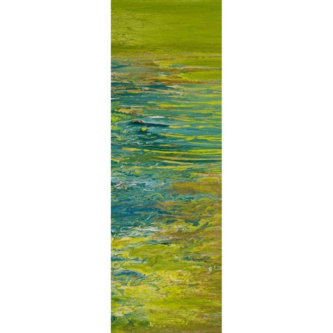 The Lake I Black Modern Wood Framed Art Print with Double Matting by Gonzalez, Roberto
