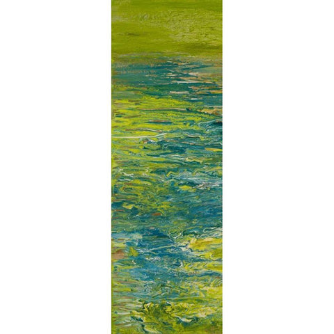 The Lake II Gold Ornate Wood Framed Art Print with Double Matting by Gonzalez, Roberto