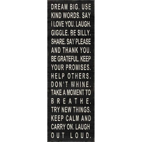 Dream Big - use kind words Gold Ornate Wood Framed Art Print with Double Matting by Studio, Sd Graphics