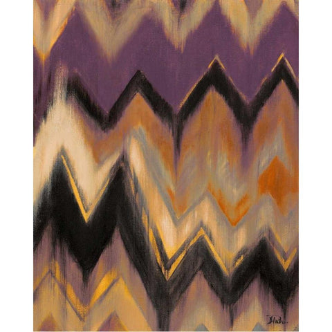 Purple Mexican Festival Black Modern Wood Framed Art Print by Pinto, Patricia