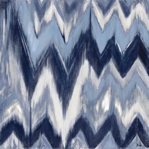 Indigo New Mexico II Black Modern Wood Framed Art Print by Pinto, Patricia