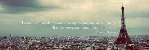 Paris Expression White Modern Wood Framed Art Print with Double Matting by Navas, Emily