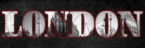 London White Modern Wood Framed Art Print with Double Matting by Navas, Emily