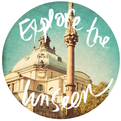 Explore The Unseen Black Ornate Wood Framed Art Print with Double Matting by Navas, Emily