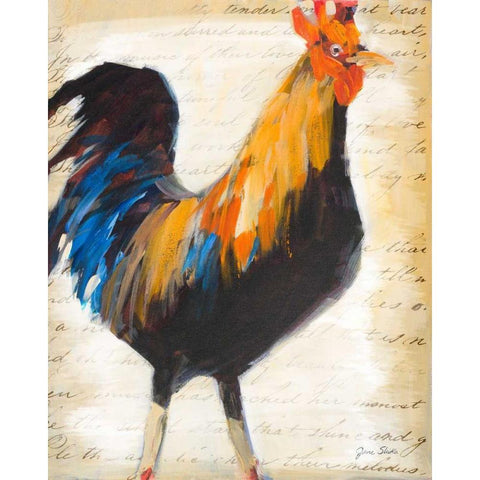 Morning Glory I Black Modern Wood Framed Art Print with Double Matting by Slivka, Jane