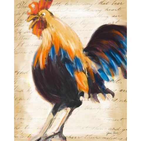 Morning Glory II Black Modern Wood Framed Art Print with Double Matting by Slivka, Jane