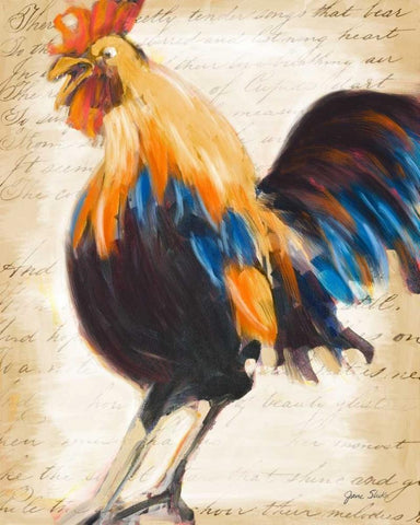 Morning Glory II White Modern Wood Framed Art Print with Double Matting by Slivka, Jane