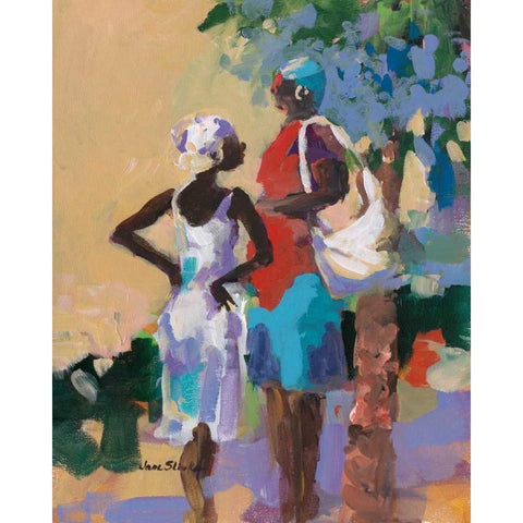 Saturday Morning I Black Modern Wood Framed Art Print by Slivka, Jane