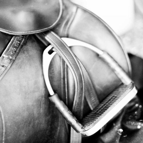 Derby Square II White Modern Wood Framed Art Print by Bryant, Susan