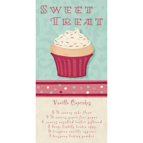 Sweet Treat Black Modern Wood Framed Art Print with Double Matting by Hakimipour, Tiffany