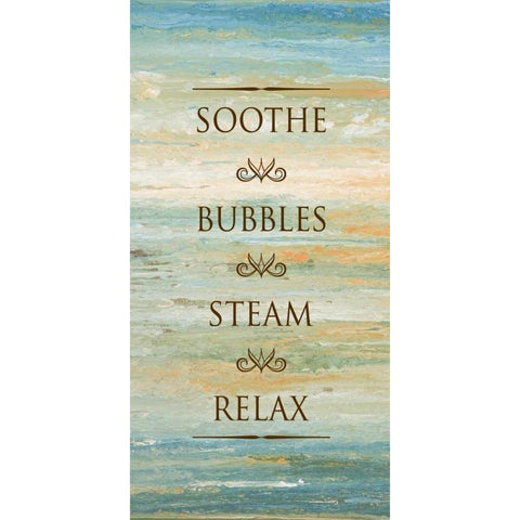 Bath Sunset II Black Modern Wood Framed Art Print by Gonzalez, Roberto