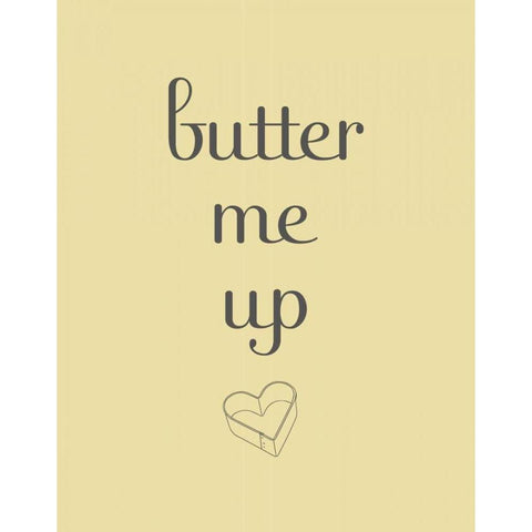 Butter Black Modern Wood Framed Art Print with Double Matting by Studio, Sd Graphics